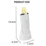 Ultrasonic Skin Scrubber with EMS & Ion Technology for Deep Facial Cleansing