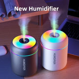 180ML USB Mini Humidifier with Essential Oil Diffuser – Quiet Aromatherapy for Home & Car