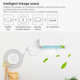 Smart Zigbee Temperature & Humidity Sensor – App-Controlled Indoor Thermometer for Home Automation
