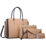 Elegant PU Leather Composite Handbag for Women – Stylish & Structured Fashion Tote