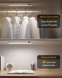 Rechargeable Motion Sensor LED Cabinet Light – Wireless, Touch-Control & Energy-Efficient