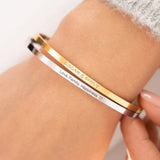 Custom Photo Cuff Bracelet for Women – Personalized Stainless Steel Jewelry Gift