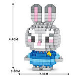 Disney Stitch & Mickey Mouse Micro Building Blocks – Creative Kids Toy Gift