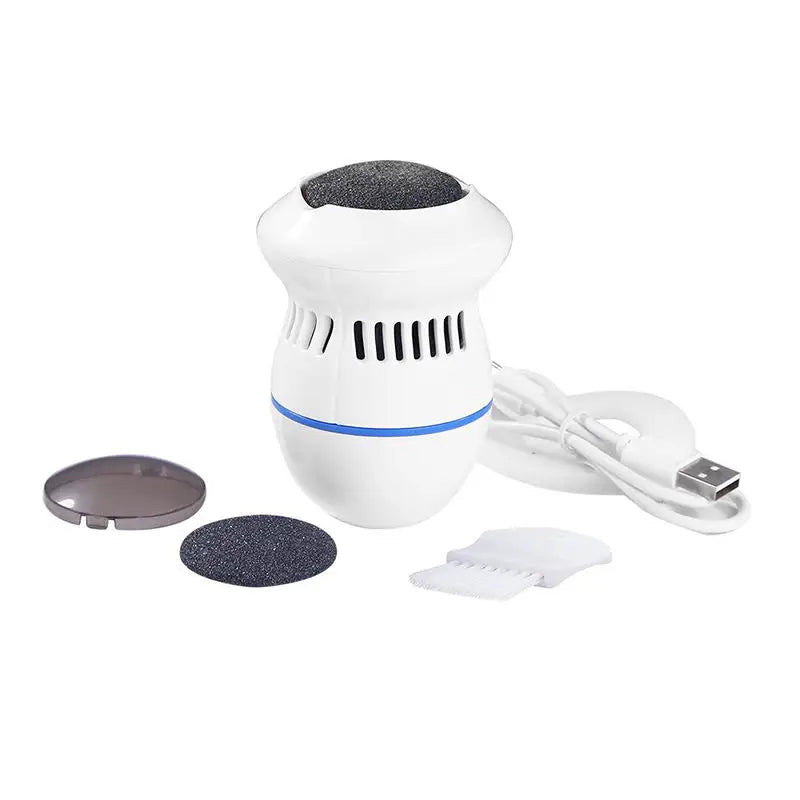 Electric Vacuum Foot Grinder - Rechargeable Callus Remover Pedicure Tool