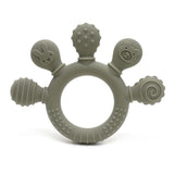 Mordedor de silicona Erduo para bebés, juguetes para la dentición con ansiedad, cuentas para masticar de 0 a 12 meses, chupete sensorial para aliviar la encía