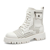 Men's British Style Desert Boots with Zip Closure – Comfortable, Stylish, and Durable Footwear