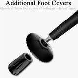 Adjustable Aluminum Trekking Pole with Telescopic Lock – Hiking Stick with Carbon Steel Tip