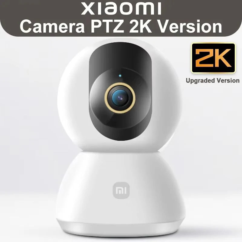 Cámara de seguridad inteligente para el hogar de 360° con resolución 2K, detección de IA y visión nocturna