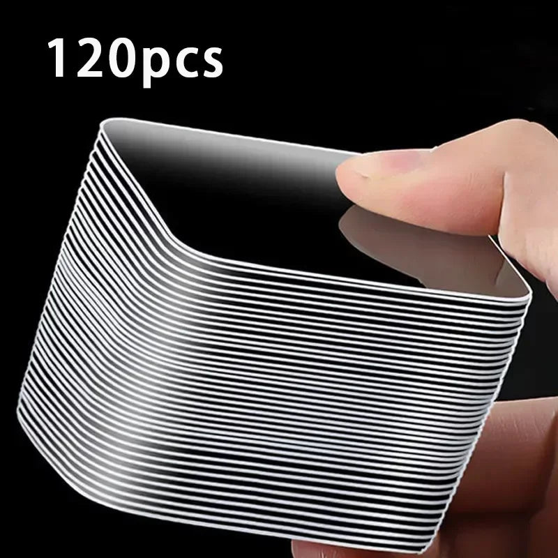 Reusable Super Strong Double-Sided Tape – Transparent Waterproof Adhesive Strip