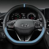 Custom Steering Wheel Cover – Premium Microfiber Leather, 38cm, Multiple Colors