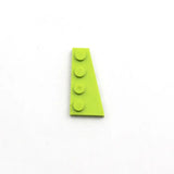 Wedge Plate 4x2 Building Blocks Compatible with Lego – Left & Right DIY Brick Parts