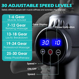 Portable Full-Body Electric Massage Gun – Deep Tissue Muscle Relief Massager with Adjustable Speeds