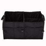 2000L Heavy-Duty Car Trunk Organizer - Collapsible Storage Box with Multiple Compartments