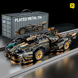 RC Building Block Car Kit – DIY Remote Control Toy with Motors & Battery for Teens and Adults