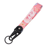 Pokémon Dinosaur Keychain - Cute Anime Keyring & Lanyard for Bags & Keys