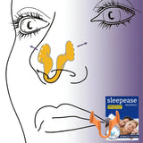 Comfortable Silicone Anti-Snoring Nose Clip for Improved Sleep