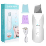 Ultrasonic Facial Skin Scrubber – Deep Cleansing &amp; Exfoliating Pore Cleaner