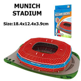 3D Paper Football Field Puzzle for Kids – Educational & Interactive Construction Toy