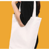 Large-Capacity Cotton Canvas Tote – Eco-Friendly & Stylish for Everyday Use