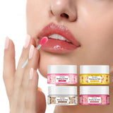 Mango Overnight Lip Mask - Intense Hydration & Anti-Aging Lip Treatment (20g with Brush)