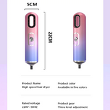 3-in-1 Portable Hair Styler - Hair Dryer, Curling Iron & Straightener with Comb Brush