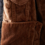 Men’s Thick Winter Denim Jacket – Warm Casual Outerwear for Cold Weather
