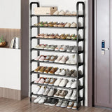 5-Tier Metal Shoe Rack Organizer – Space-Saving Shoe Storage for Closet and Entryway