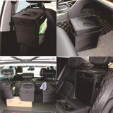 Papelera portátil plegable para coche: papelera colgante impermeable