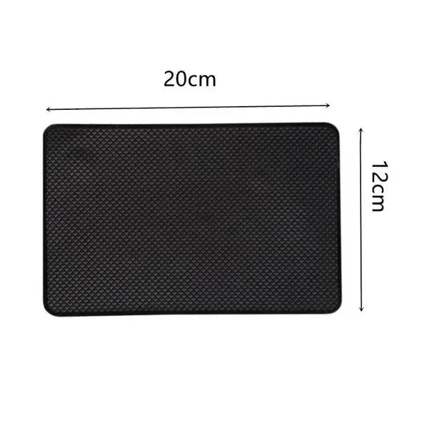 🚗 Alfombrilla antideslizante adhesiva para salpicadero de coche de gran tamaño: almohadilla de silicona para guardar el teléfono y las llaves 📱