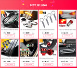 Universal Portable Tire Inflator with Barb Connector for Car Air Compressor Hose Repair
