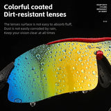 Gafas de sol para ciclismo de alto rendimiento: protección UV400 y comodidad ligera