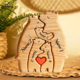 Personalized Wooden Name Plaque with Custom Laser Engraving