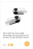 Custom LED Door Projector Lights for FIAT 500X 500L - OEM Ghost Shadow Welcome Lights