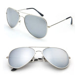 FOENIXSONG Fashion Pilot Round Gradient Mirror Sunglasses for Men & Women
