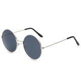 FOENIXSONG Fashion Pilot Round Gradient Mirror Sunglasses for Men & Women