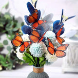 3D Monarch Butterfly Wall Stickers – Realistic PVC Window & Wall Decor for Home, Party & Gifts