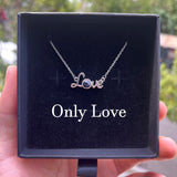 Custom Heart Photo Pendant Necklace – Personalized Couples Gift with Message Reminder