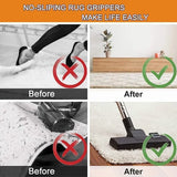 Reusable Non-Slip Rug Grippers - Washable Triangle Carpet Tape for Tile & Hardwood Floors