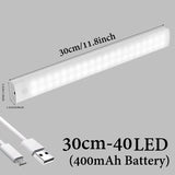 Luz nocturna LED con sensor de movimiento: recargable por USB, montaje magnético y de bajo consumo para emergencias y uso doméstico