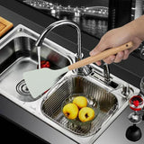 Juego de utensilios de cocina de silicona de 12 piezas | Herramientas de cocina con espátula y cucharas medidoras