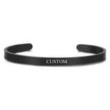 Personalized Coordinate Bracelet & Bar Necklace Set for Men & Women