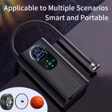 Portable Wireless Car Air Pump with Digital Display & Multi-Mode Inflation