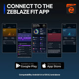 Zeblaze Stratos 3 Pro GPS Smartwatch – 1.43” AMOLED, 100+ Sports Modes, Heart Rate & Sleep Tracking