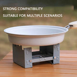 Mini Portable Solid Alcohol Stove for Outdoor Cooking