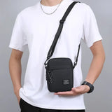 Men’s Nylon Crossbody Chest Bag – Lightweight Business & Casual Sling Bag