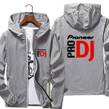 Pioneer Pro DJ Windbreaker Jacket – Reflective Flight Bomber with Sun Protection