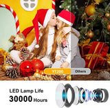 Portable HD Smart Projector - 1080P Support with Auto Focus & 100" Display