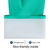 1Pair Thick Nitrile Gloves - Chemical Acid Resistant Waterproof Long Sleeve Gloves For Gardening Chemical Painting ,Latex Free