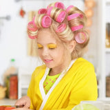 Vented Self-Grip Hair Rollers – Create Volume & Bounce While Blow-Drying