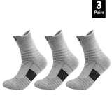 Non-Slip Breathable Basketball Socks with Cushioned Sole